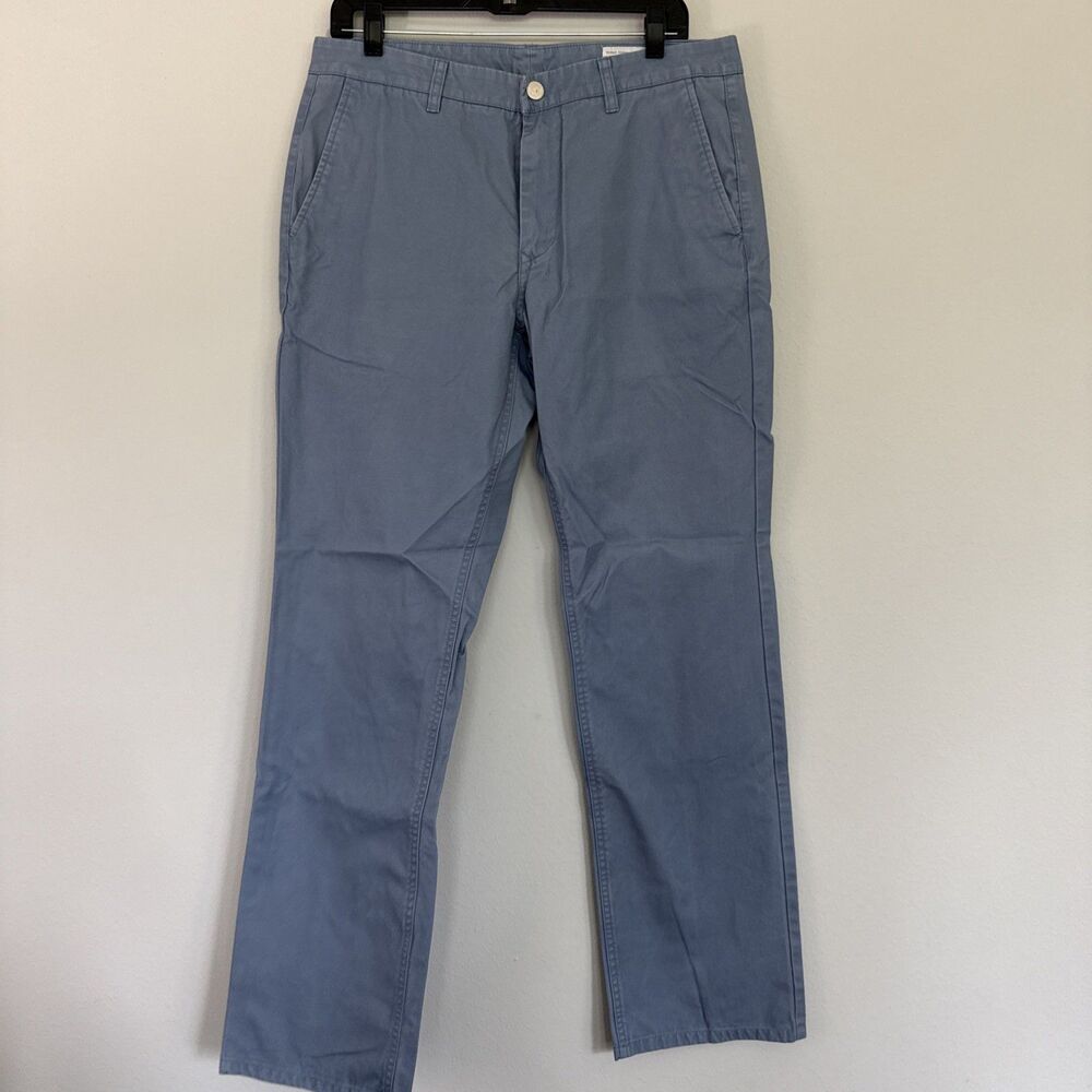 4 Men’s Bonobos Washed Chinos Straight Fit 33/32 Gray Navy Khaki Light Blue - Picture 5 of 12